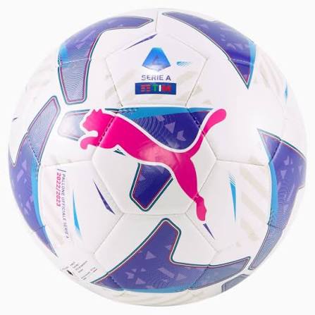 (Mis 5) Pallone PUMA Serie A TIM (Bianco/Viola)…x36